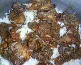 A picture of step 4 of Smokey Chicken Biryani.