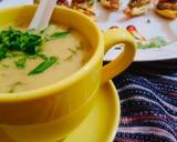 Lentil_soup  With#Chiken_grill_bite_in_Puff #spoon. recipe step 10 photo