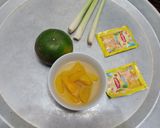 Hình bước làm 1 của món Trà đào cam sả