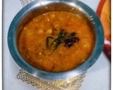 கொண்டைக்கடலை நீர்ப்பூசணி அரைத்து விட்ட சாம்பார் (Kondaikadalai poosani sambar recipe in tamil) ரெசிபி ஸ்டேப் 6 புகைப்படம்