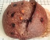 Foto langkah ke 24 dari resep Orange Peel Double Choco Sourdough Bread 72% (Open Bake Method).