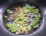 A picture of step 4 of Chura Matar / Green Peas Poha.