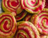 A picture of step 7 of Tricolour Puri.