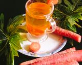 A picture of step 4 of Gajar ki kanji (carrot 🥕 drink/ kanji).