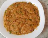 Une image de l'étape 1 de Boulettes de poulet haché en sauce crémeuse.