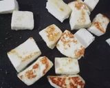 A picture of step 2 of Chole Paneer masala.