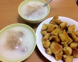 Hình bước làm 6 của món Cháo quẩy sườn sụn