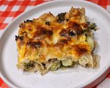 Sajtos - tésztás brokkoli recept fázis 6 fotója