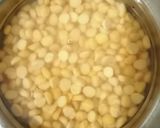 A picture of step 1 of Chana Dal fritter.