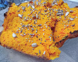 Foto del paso 2 de la receta: Cuadraditos de zanahoria 🥕🧡 vegana y sin gluten