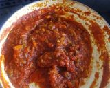 Foto del paso 6 de la receta: Albóndigas de pollo y berenjena en salsa