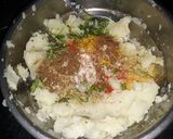 A picture of step 1 of Makhmali Balls.
