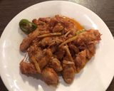 A picture of step 8 of Chicken ginger.