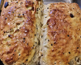 A picture of step 1 of Multigrain Bread.