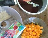 Foto langkah ke 1 dari resep Puding nutrijel lapis mangga.