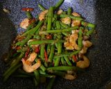 Foto langkah ke 3 dari resep Tumis Baby Buncis Ebi (Menu Sat Set).