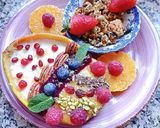 Foto del paso 8 de la receta: Mangos 🥭 rellenos de mousse de coco 🥥