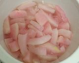 Foto langkah ke 3 dari resep Manisan Kulit Buah Jeruk Bali.