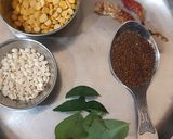 A picture of step 1 of Coconut chutney(Uruttu chammanthi).