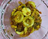 A picture of step 3 of Egg masala.
