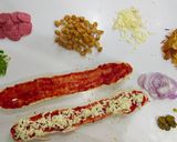 A picture of step 3 of French Baguette 🍕.