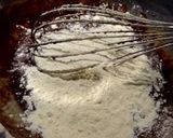 Une image de l'étape 4 de Fondant chocolat banane.