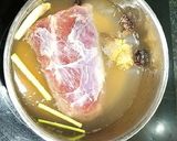 Hình bước làm 1 của món Bắp bò ngâm mắm chua ngọt