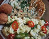 Foto langkah ke 4 dari resep Menu makan siang untuk diet.