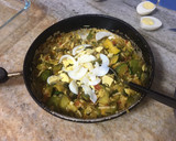 Foto del paso 2 de la receta: Tortilla de verduras al horno(con pencas de acelga)!!