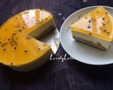 Hình bước làm 2 của món Chesse cake chanh dây