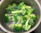 青花菜清炒臘肉的食譜步驟1照片