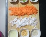 A picture of step 1 of Carrot-Lemon Rice.