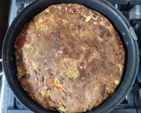 Foto del paso 4 de la receta: Tortilla de pollo y verduras