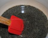 A picture of step 2 of Green tea milk.