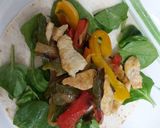 Foto del paso 3 de la receta Burritos con pollo al curry, espinacas....🌯🌯