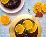 A picture of step 7 of Chocolate Orange Cake With Chocolate Ganache.