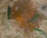 A picture of step 8 of Matar Pulao.