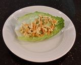 A picture of step 9 of Asian Spicy/Sweet Meatball lettece Wraps.