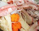 Hình bước làm 4 của món Mực Xào Thập Cẩm