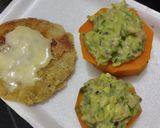Foto del paso 4 de la receta: Calabaza🎃rellena🥑de ensalada cremosa🥛de pollo🍗y aguacate🥙