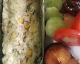 Foto langkah ke 9 dari resep Nasi Bakar Cumi Hot.