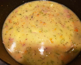 A picture of step 5 of Clam Chowder.