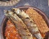 Foto langkah ke 7 dari resep Gammi (Sambal) Ikan Belanak Dan Tempe Goreng.