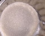 A picture of step 1 of Karachi halwa / Bombay Karachi halwa.