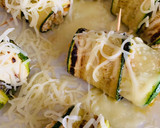 Foto del paso 4 de la receta: Rollitos de calabacín y carne