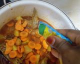 A picture of step 11 of Potatoe chicken soup.