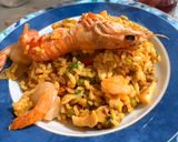 Foto del passaggio 12 della ricetta #660 Paella mista valenciana 🥘🦐🫑🍗🍖🥘