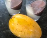 Hình bước làm 3 của món Panna cotta 3 màu