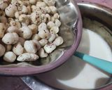 मखाना खीर (makhana kheer recipe in Hindi) रेसिपी चरण 3 फोटो