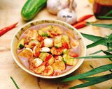 Hình bước làm 1 của món Mắm cà